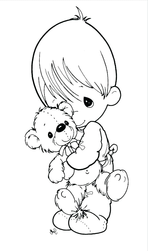 Precious Moments Coloring Pages Free Printable at GetDrawings | Free ...