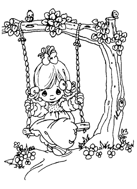 550x758 Precious Moments Coloring Pages For Adults