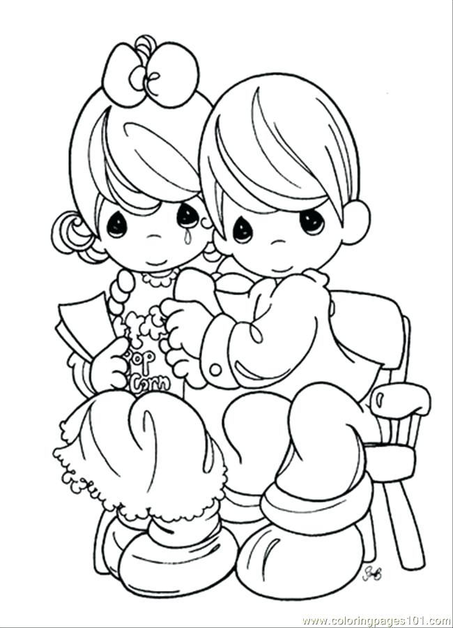 650x900 Free Precious Moments Coloring Pages To Print Many Interesting