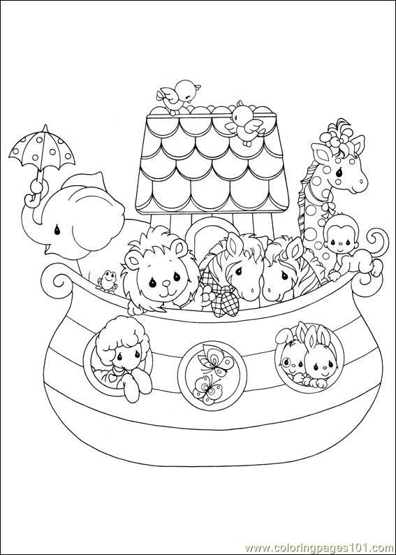 567x794 Precious Moments Coloring Page