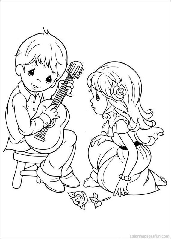 571x800 Precious Moments Coloring Pages
