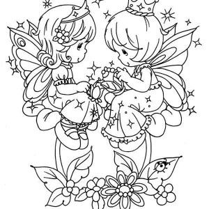 300x300 Lucky To Have You Precious Moments Coloring Page Kids Play Color