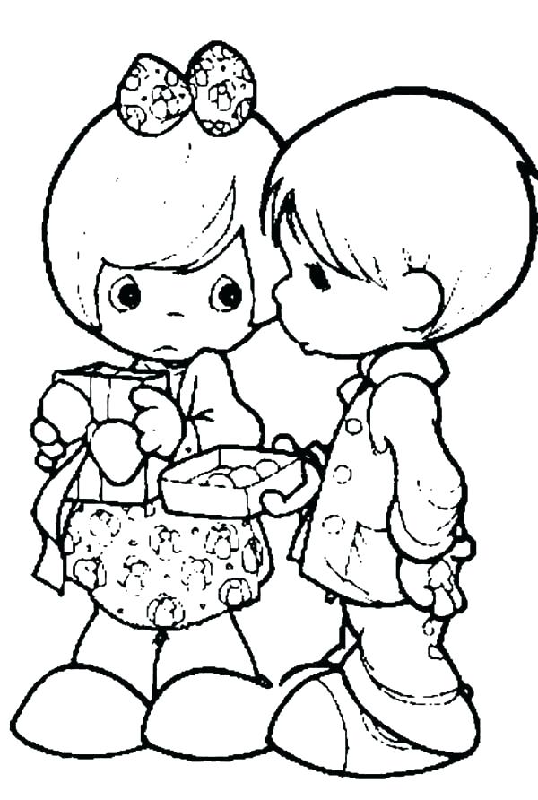 600x892 Precious Moments Nativity Coloring Pages Birthday Coloring Pages