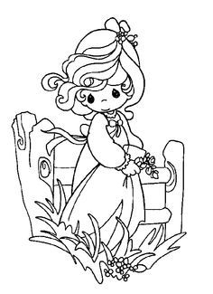 Precious Moments Family Coloring Pages at GetDrawings | Free download