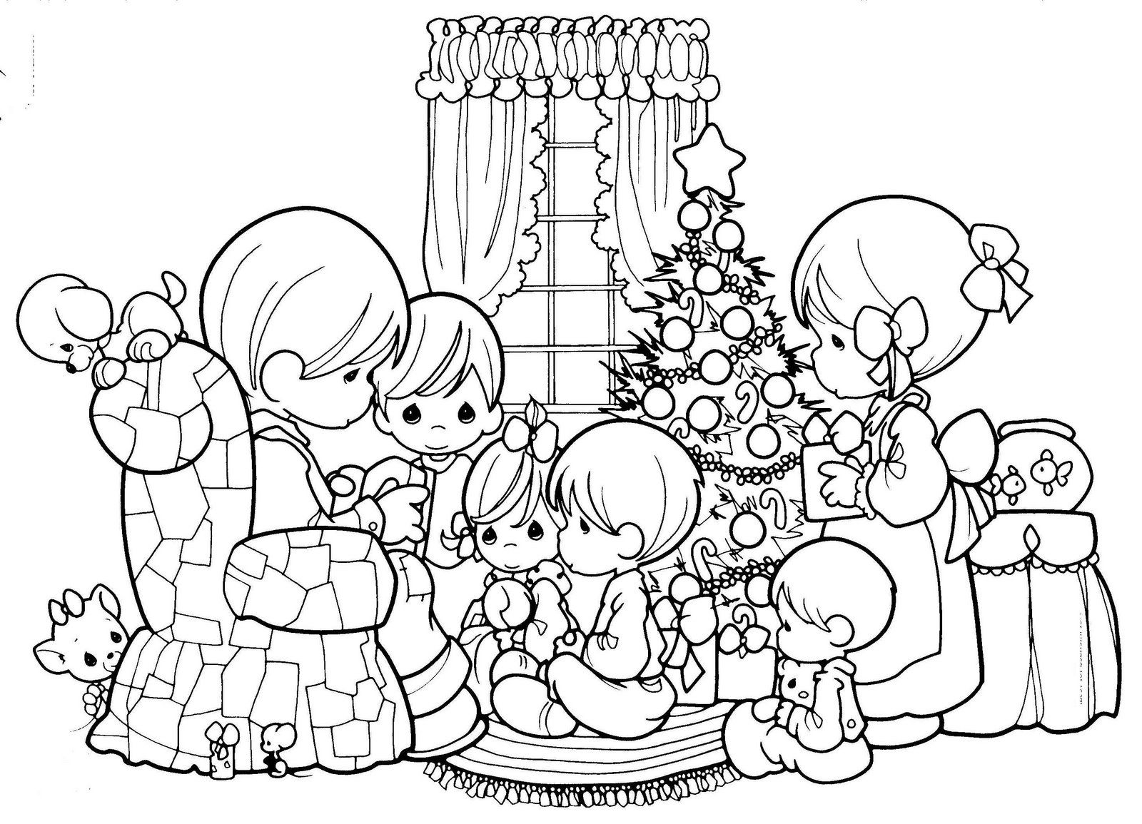 1600x1155 Dibujos Para Colorear Precious Moments Coloring Pages