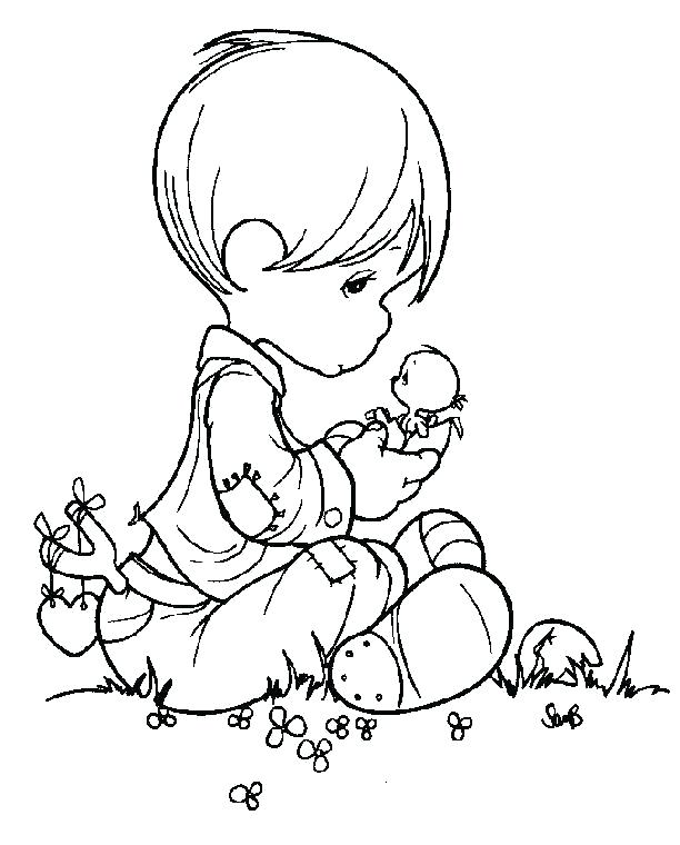 612x760 Coloring Pages Of Precious Moments Best Free Precious Moments