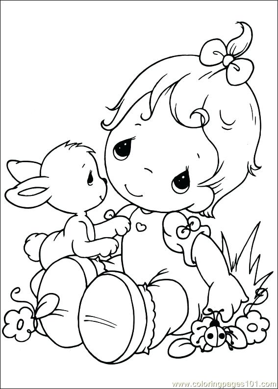 567x794 Precious Moments Baby Coloring Pages Cute Baby Coloring Pages Cute