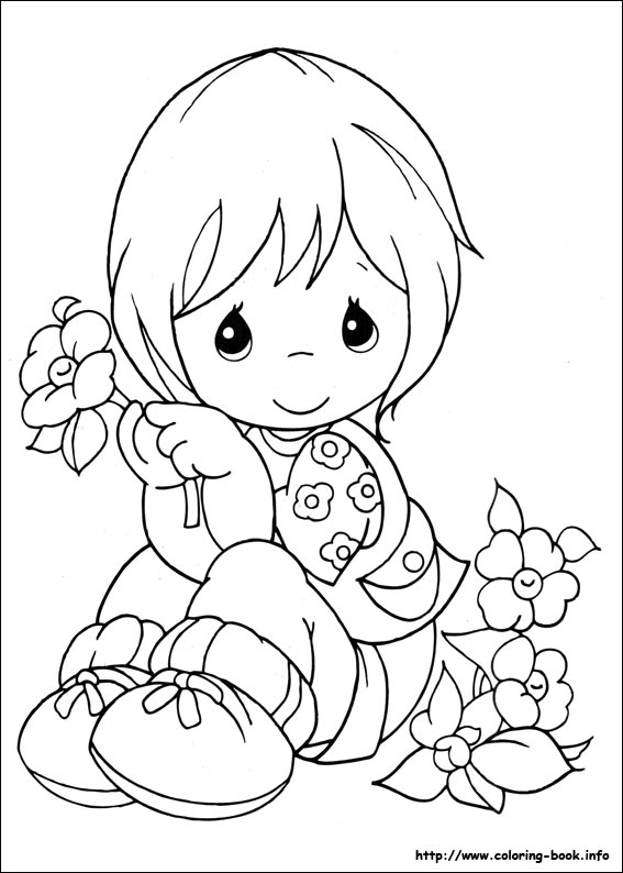 567x794 Precious Moments Coloring Pages On Coloring