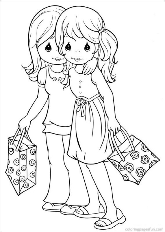 571x800 Friendship Coloring Pages For Girls
