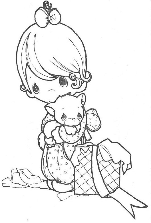 529x779 Precious Moments Coloring Pages To Color