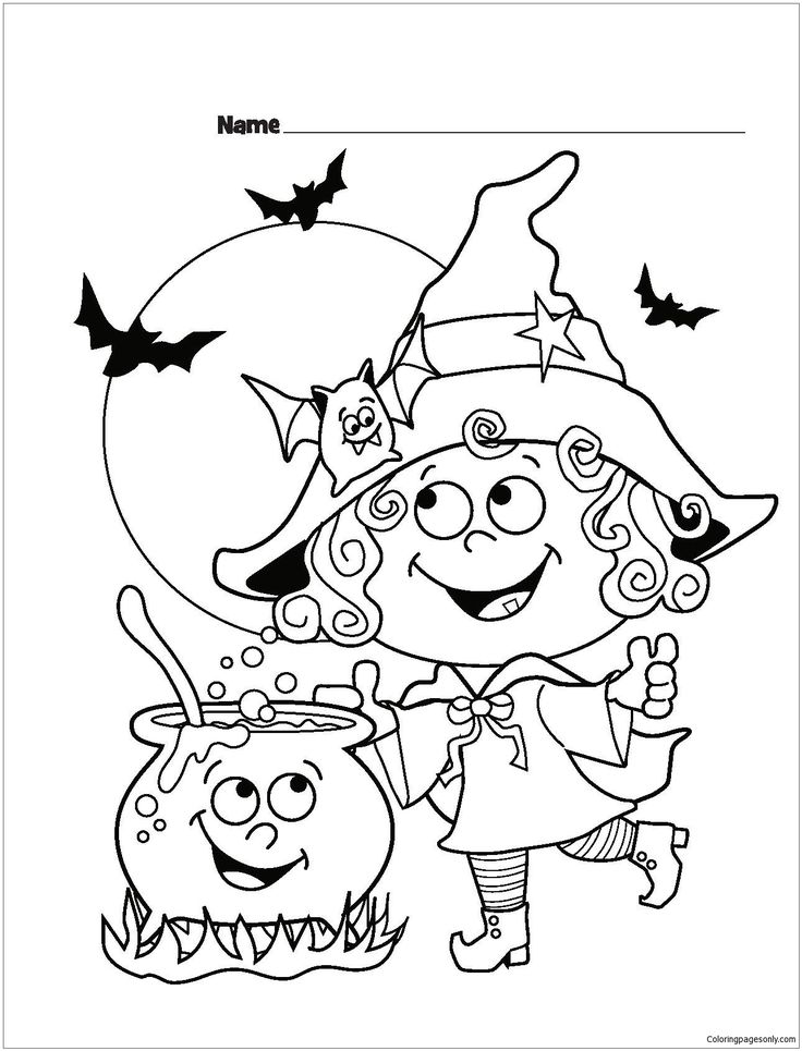736x965 Mejores De Halloween Coloring Pages En