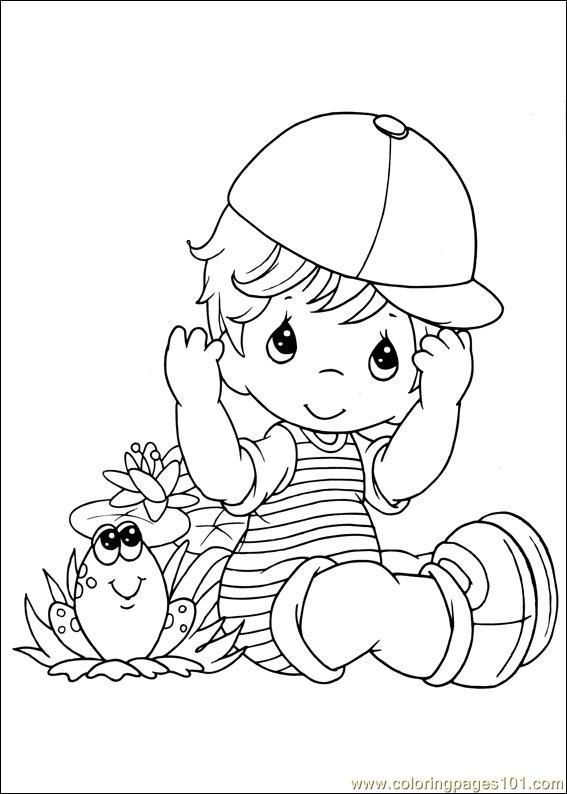 567x794 Precious Moments Coloring Pages
