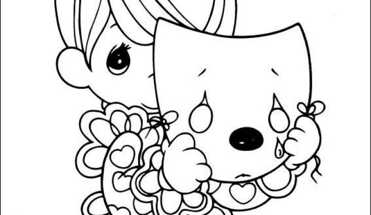 731x425 Precious Moments Halloween Coloring Pages Precious Moments
