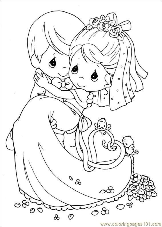 567x794 Download Precious Moments Coloring Pages I Love Precious Moments