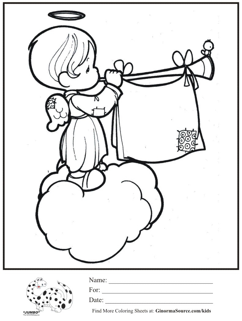 791x1050 Precious Moments Nativity Scene Coloring Pages