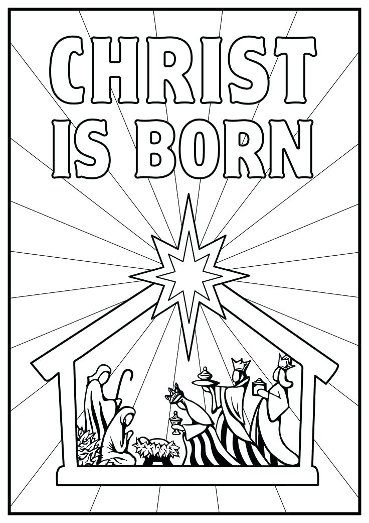 736x1041 Breathtaking Scene Coloring Pages Coloring Pages Nativity Precious