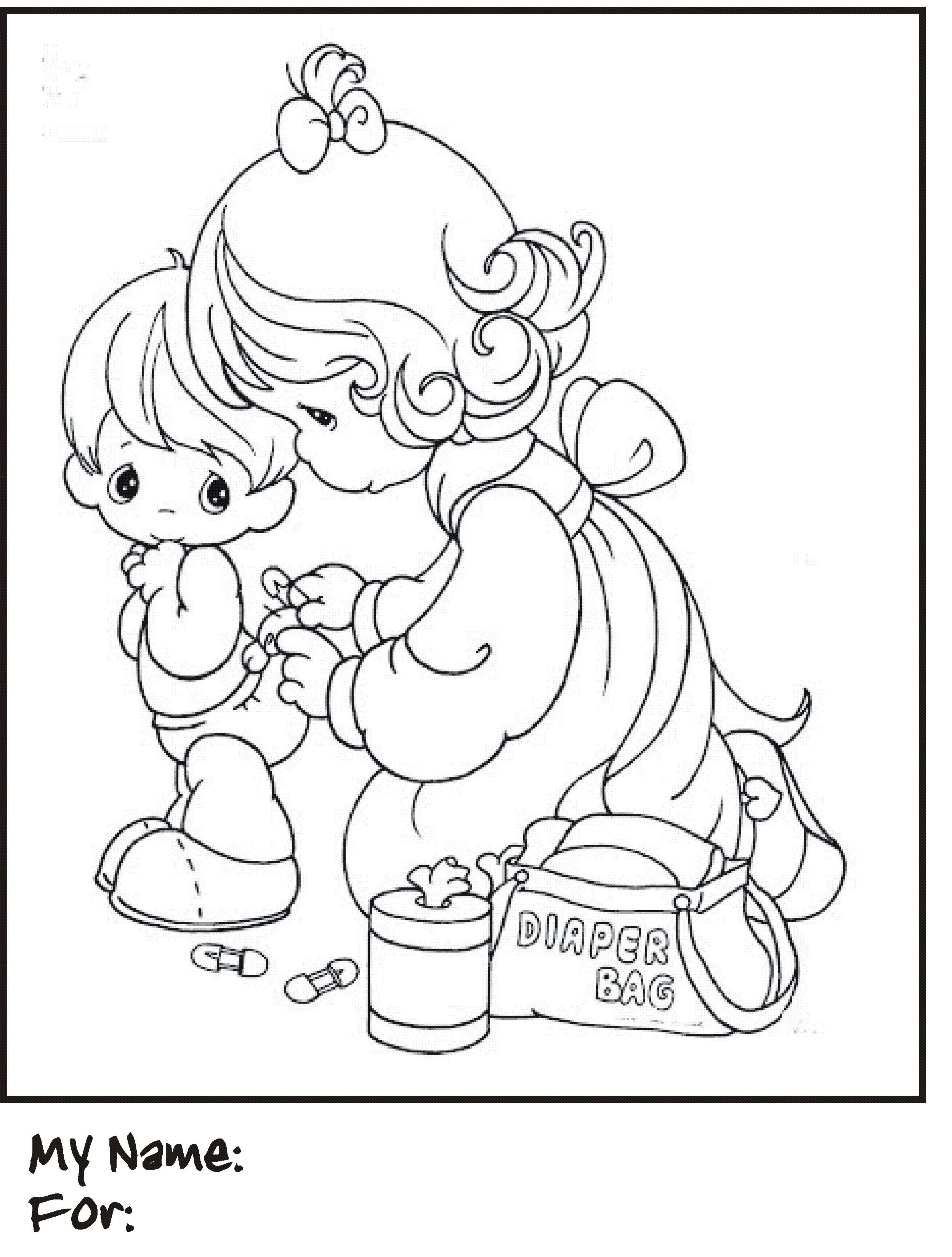 2498x3299 Coloring Pages Free Coloring Pages Of S Precious Moments Baby