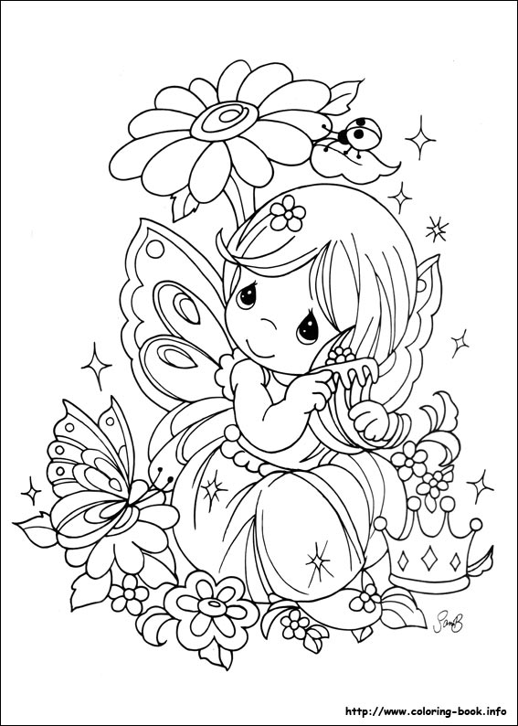 567x794 Precious Moments Coloring Pages