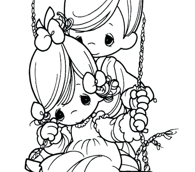 678x600 Plus Precious Moments Fairy Coloring Page Printable Coloring Pages