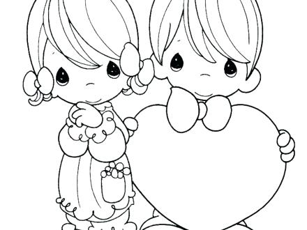 440x330 Precious Moments Printable Coloring Pages Precious Moments