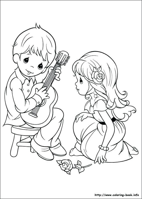 567x794 Precious Moments Valentine Coloring Pages X X X A A Previous Image