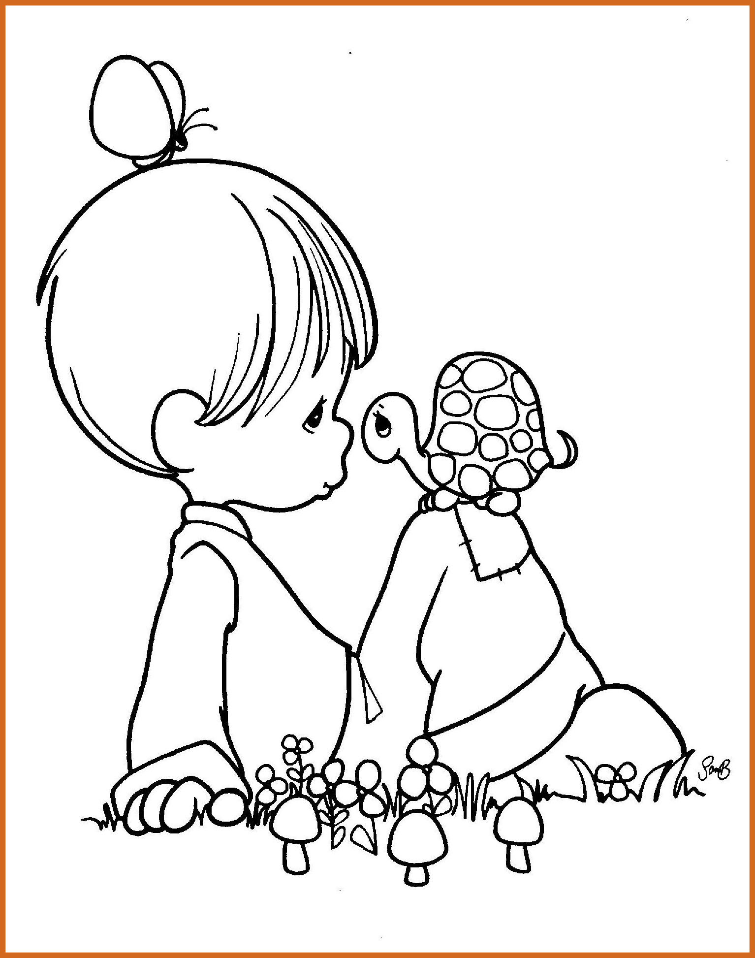 1534x1946 The Best Printable Precious Moments Coloring Pages For Kids Pics