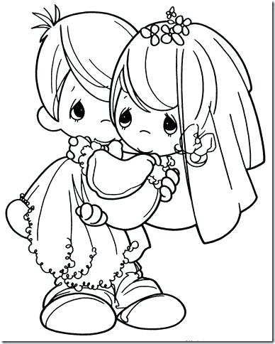 388x484 Wedding Coloring Page Wedding Precious Moments Coloring Pages