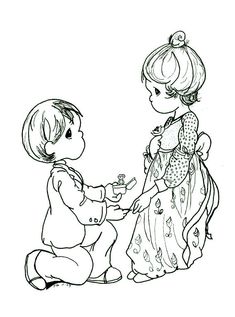 235x317 Precious Moments Wedding Coloring Pages Precious Moments