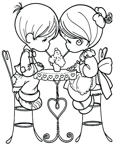 405x512 Printable Precious Moments Coloring Pages