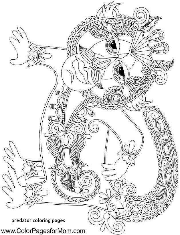 629x820 Predator Coloring Pages
