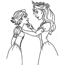 Pregnant Mom Coloring Pages