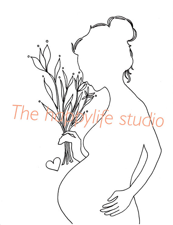 570x741 Pregnant Coloring Page Pregnancy Coloring New Mom Coloring