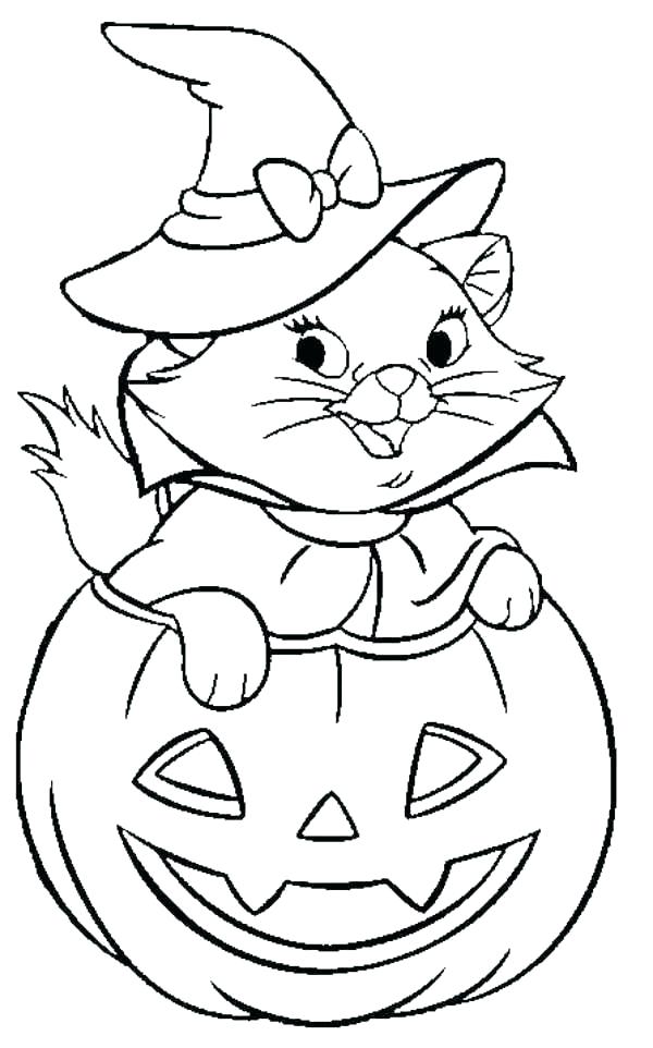 600x962 Interesting Kids Halloween Coloring Pages Spooky Coloring Pages