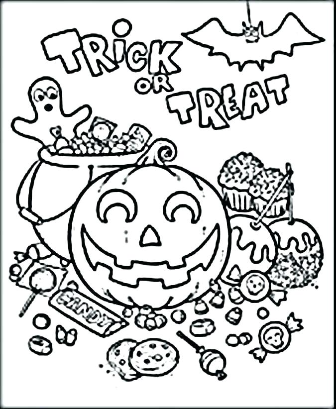 675x822 Preschool Halloween Coloring Pages Ing Preschool Halloween