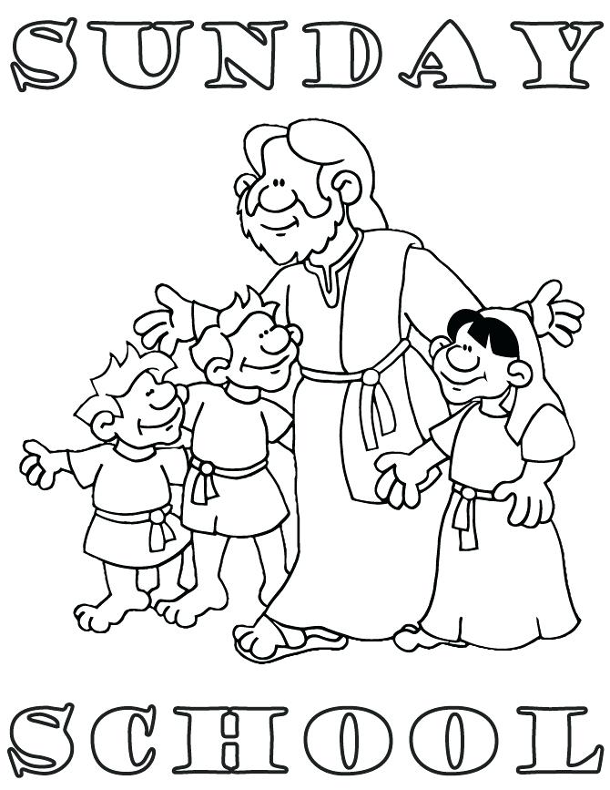 670x867 Sunday School Coloring Pages Free School Coloring Sheets Free