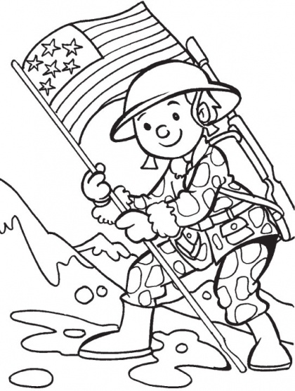 420x556 Best Veterans Day Coloring Pages Images On Children