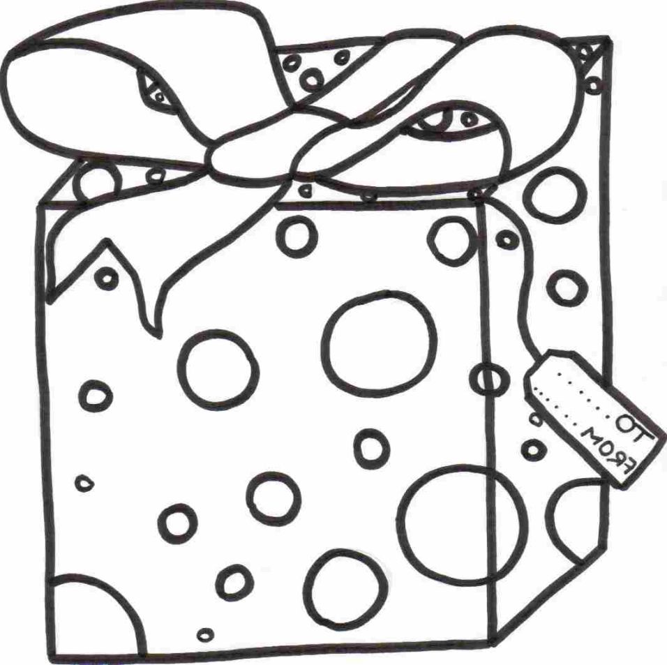 956x953 Christmas Present Coloring Pages Coloring Pages Kids