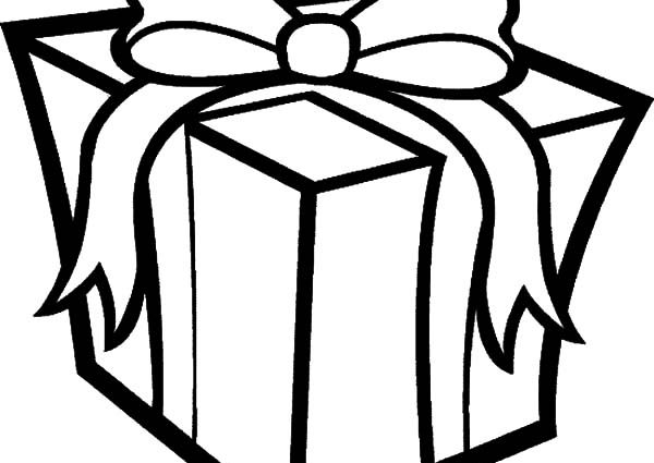 600x425 Christmas Present Coloring Pages Big Box Of Christmas Presents