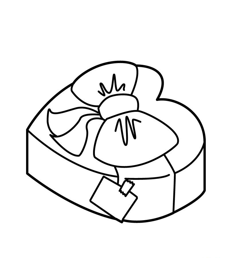 820x900 Tool Box Coloring Pages Pandoras Christmas Gift Colouring Pandora