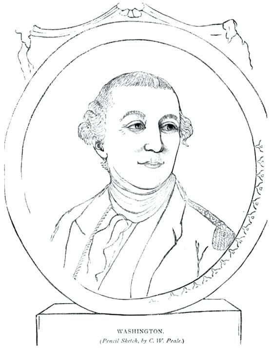 560x719 George Washington Coloring Page Face Presidents Coloring Pages