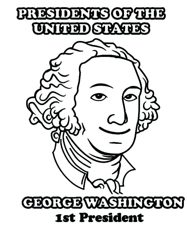 600x777 Presidents Coloring Pages Presidents Coloring Pages Info Inside