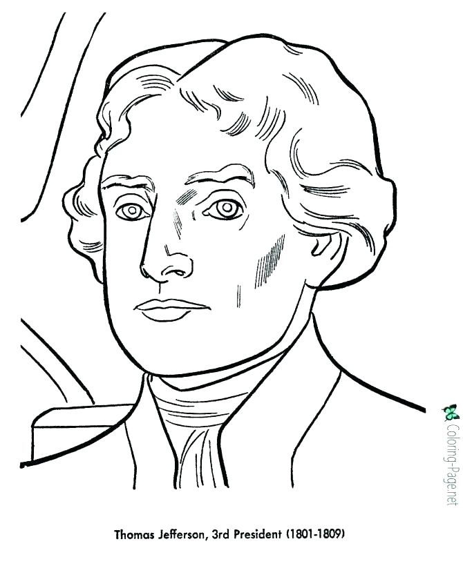 670x820 President Coloring Pages