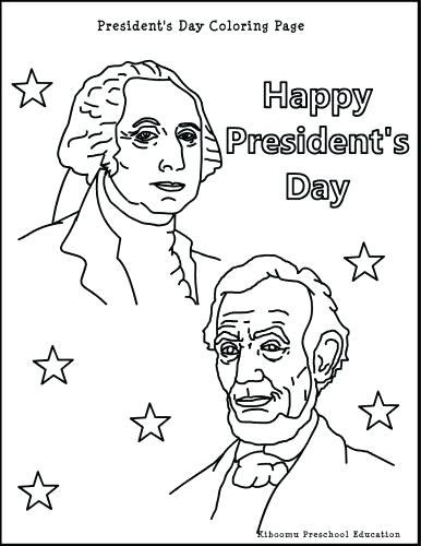 386x500 President Coloring Page Presidents Pages Printable Murs