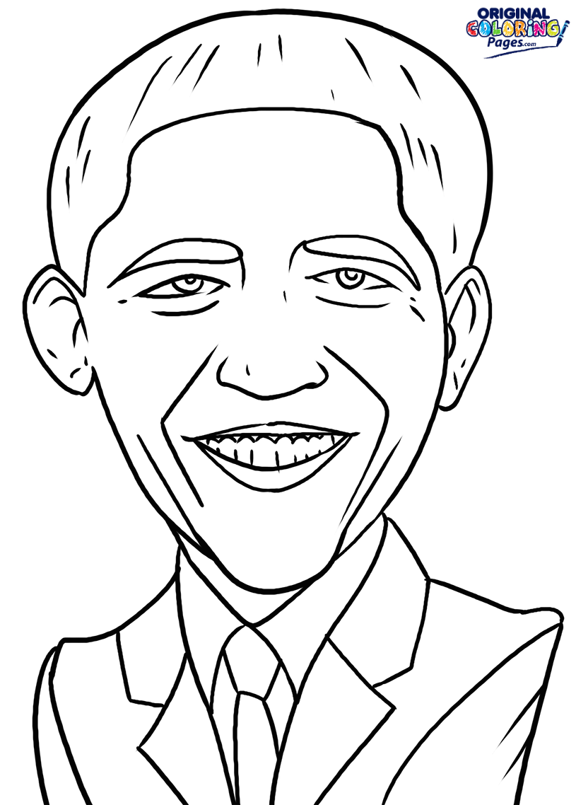 815x1138 Barack Obama Coloring Page Coloring Pages Original Coloring Pages