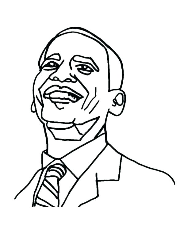 600x734 Barack Obama Coloring Pages Coloring Pages Coloring Pages Coloring