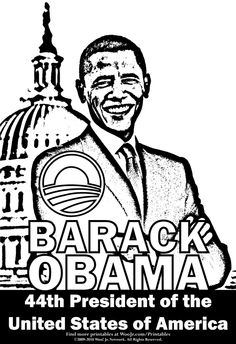 236x344 Free Printable President Barack Obama Facts And Coloring Picture