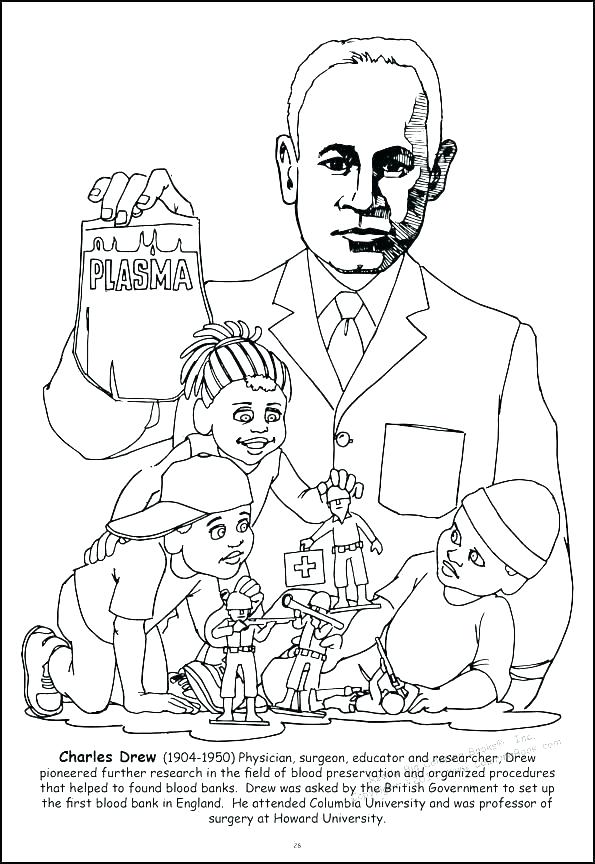 595x864 Printable Barack Obama Coloring Pages