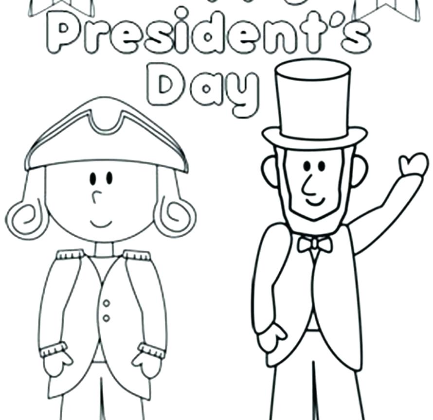 890x864 Presidents Day Coloring Pages Printable God Bless On Presidents
