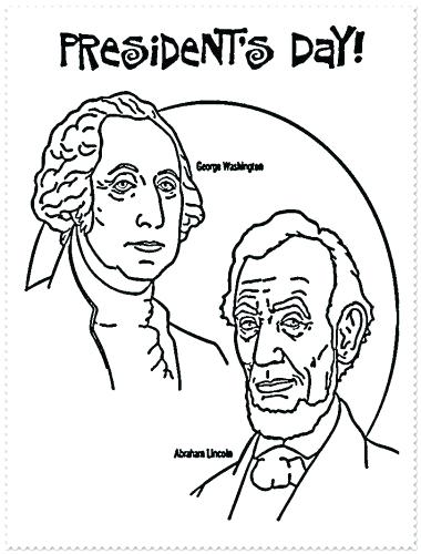 380x500 Presidents Day Coloring Pages Printable Presidents Coloring Pages