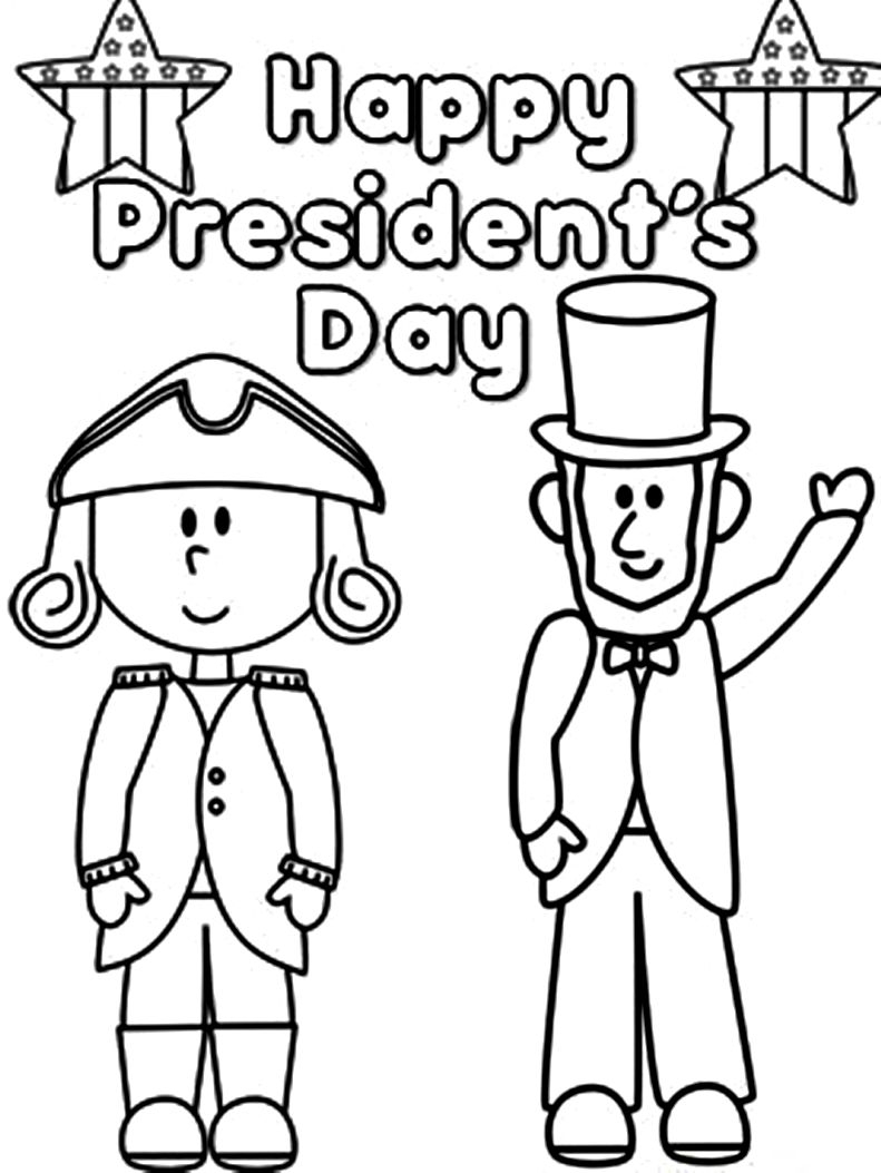 791x1053 Presidents Day Coloring Pages Download